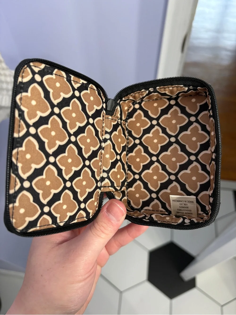 Vera Bradley Quilted Pill Case